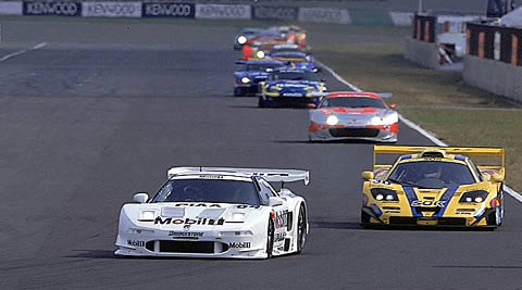 Mobil 1 Honda NSX and SOK McLaren GTR Picture